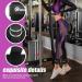 NEALFIT Ankle Strap for Cable Machine - Gym Ankle Cuff for Kickbacks, Leg Extensions, Glute Workouts - Black - Single - Buy Online on GoSupps.com