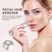 2 in 1 Painless Electric Facial Hair Remover for Women - Nose Trimmer & Face Shaver - Rechargeable Hair Removal Tool for Peach Fuzz, Lips & Chin - Buy Online on GoSupps.com