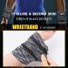 Ultimate Sports Wrist Bag with Zipper - Perfect for Running Jogging Walking Biking & Yoga - Black - Buy Online on GoSupps.com