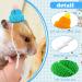 20 Pcs Pet Snake Hat with Adjustable Elastic Chin Strap  Small Reptile Animal Hamster Knitted Hat Pompon Mini Hats for Pets Snake Ball Python Lizard Guinea Pig Chameleon Iguanas Accessories Decoration - Buy Online on GoSupps.com
