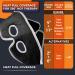 Sinus Relief Mask - 3 Heat Settings for Pressure Relief | Face Heating Pad for Sinusitis & Tension Headache | Black - Buy Online on GoSupps.com