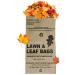 Lawn and Leaf Bags 30 Gallon - Pack of 10 - Tear Resistant Eco-Friendly Trash Bags for Wet/Dry Leaves, Grass Clippings, and Twigs - Brown Recyclable and Compostable Yard Bags - Biodegradable Bags