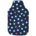 Vagabond Bags Navy Multi Star Hot Water Bottle with Cover 2 Litres 475 g