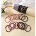 Svovin 50 Pcs Boho Hair Tie Bracelets for Women - Elastic Hair Bands for Braids, Ponytails - Soft, Stylish & Colorful - Buy Online on GoSupps.com