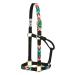 Weaver Leather Patterned Non-Adjustable Halter Black Chevron Average Horse