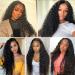 ESIWONHAIR 16 Deep Wave Remy Human Hair Lace Closure Wig for Black Women - Buy Online on GoSupps.com