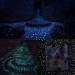 Yisscen Colorful Light Stones - 90 Bright Pebble Stones for Aquariums Children's Room D cor & Garden Walkways | Mixed Color Starfish & Shell Glow Stones - Buy Online on GoSupps.com