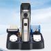 BarberBoss Professional Beard Trimmer Men Hair Clipper Waterproof Design LED Display Comb Attachments Precision Dial 39 Cutting Lengths Grooming Kit- Ear & Nose - Buy Online on GoSupps.com