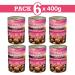 ARQUIVET Fresh Chicken Meatballs - Chicken Meatballs with Carrots and Peas - Pack of 6 units X 400g - Complete Food for All Types of Dog Breeds - Buy Online on GoSupps.com
