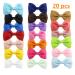 Hair clips for girls small hair loops ripband 20 colors crocodile terminals for girls children newborns toddlers dogs