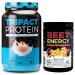 Nutrology TRIPACT Protein Powder 7-in-1 Meal Replacement Shake Vanilla Latte Cinnamon Flavor (40 Servings) Beet Natural O2 Pre Workout Powder Passion Fruit Flavor (30 Servings)