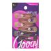 Goody Metal Contour Hair Snap Clips - 6 Count, Brunette Assorted Colors - Just Snap Into Place - Suitable for All Hair Types - Pain-Free Hair Accessories for Women and Girls - All Day Comfort Brunette 6 Ct 6 Count (Pack of 1)