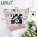 LEVLO Funny Diabetes Awareness Makeup Bag | Diabetic Gift - 'I Can Do Anything Except Make Insulin' Zipper Pouch for Women & Girls - Buy Online on GoSupps.com