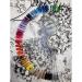 Hedume 12 Set Clear Nail Swatches Sticks - 600 Tips with Split Ring Holder | Transparent Fan-shaped Nail Art Tips for Display and DIY - Buy Online on GoSupps.com