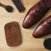 Flintronic 4 PCS Shoe Brushes Set Soft Horsehair Bristles Brushes with Polish Glove and Eraser Dusting Brush Shoe Polishing Applicators Leather Cleaning Buffing for Boots Seats Interiors Furniture - Buy Online on GoSupps.com