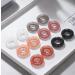 24 Pcs Elastic Spiral Hair Ties - No Crease Coil Ponytail Holders for Women/Girls - Phone Cord Hair Accessories - 6 Colors - Buy Online on GoSupps.com
