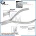 VISION TEK MED Orthodontic Tear Drop Pliers - for Thermal Forming Retainers and Clear Aligner Braces - Buy Online on GoSupps.com