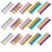 KALLORY 100pcs Colorful Bobby Hairpins Macaroon Metallic Bobby Hair Clips Metal Hairpins for Women Girls Hair Accessories