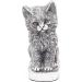 Au Paradis Des Chats Yali Cat Urn Pet Urns For Cats Ashes Pet Cremation Urn For Cat Memorial Decorative Handmade Pet Remembrance Gift Cat Memory Of His Pet Silver - Buy Online on GoSupps.com