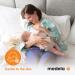 Medela Nipple Formers | Shape Inverted & Flat Nipples for Breastfeeding | BPA Free | One Size Fits All | Pack of 2 - International Shipping Available - Buy Online on GoSupps.com