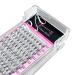 Beauty7-3 Packs 10d eyelashes Volume lashes single eyelashes C-curl eyelash extension 0.07mm thickness 100 tufts p Package length 8-15mm Mixed length 3 PCS mixed black