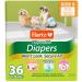 Hartz Disposable Diapers with Adjustable Tail Hole for Female & Male Dogs - Comfortable & Secure Fit for Leak Proof Protection, Multiple Sizes S - 36 Diaper