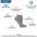 Doctor's Choice Diabetic Socks No Show X-Large 4-Pack - Size 13-15, Black - Buy Online on GoSupps.com
