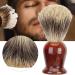 Luxury Men's Shaving Brush with Resin Handle | Professional Beard Shaving Tool for a Superior Grooming Experience - Buy Online on GoSupps.com