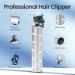 Professional T Blade Hair Trimmer for Men - Cordless Electric Hair Clippers for Precision Beard Trimming - Adjustable Grooming Kit with Guide Combs - Silver - Buy Online on GoSupps.com