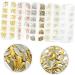 FRCOLOR 25 Boxes Nail Decoration Metal Nail Art Stickers Nail Pendant DIY Nail Decoration Nail Art Set Wedding Decoration Gold Decoration Nail Rhinestone Manicure Decor Charm Suite - Buy Online on GoSupps.com