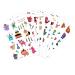 160Pcs Animal Zoo Temporary Tattoo Kit for Kids - Waterproof Fake Body Stickers with Transfer Paper - Safari Theme Birthday Party Favors - Buy Online on GoSupps.com