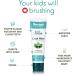 Himalaya Botanique Kids Toothpaste Cool Mint and Bubble Gum Variety Pack Fluoride-Free Gentle No Artificial Colors SLS Free Gluten Free 4 Oz (Pack of 2) - Buy Online on GoSupps.com