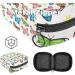 Menstruation Bag with Zipper - Women's Tampon & Napkin Organizer | Butterfly Pattern Collection - Shop Now! - Buy Online on GoSupps.com