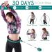 Teal Elite Smart Weighted Hula Hoop for Adults - Adjustable & Detachable - 2-in-1 Fitness & Massage Hoop - Buy Online on GoSupps.com