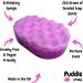 Aliens Exfoliating Soap Sponge - 250g - Moisturising Shea Butter - Perfume Scent - Vegan Friendly - Puddle of Wax - Made in The UK - Buy Online on GoSupps.com