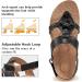 Women's Orthotic Flip Flops: FUDYNMALC Comfortable Plantar Fasciitis Sandals - Arch Support, Black, Size 9 - Buy Online on GoSupps.com
