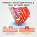 IBORRIA Led Face Mask Light Therapy Near infrared Red Light Therapy for Face Flexible Silicone Light Therapy Mask Red Light Therapy Mask for at Home Face Masks Skincare (Sleek White) - Buy Online on GoSupps.com
