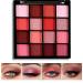 Boobeen Colorful Eyeshadow Palette - 16 Color Matte and Glitter Bright Shades for Dramatic Glamour Looks - Buy Online on GoSupps.com