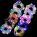 10Pcs LED Light Hair Scrunchies - Glow in the Dark Hair Ties for Women - Mermaid Party Favors - Neon Accessories for Festivals - Buy Online on GoSupps.com
