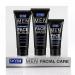 Men's Skin Care Set | 3-Piece Daily Essentials | Face Cleanser Exfoliating Scrub & Moisturizer | Great Gift for Men - Buy Online on GoSupps.com