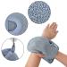 Peeling Glove Set | Bamboo Bathing Sponge & Body Scrubber | Hammam Sauna Loofah | 2-Piece Gray - Buy Online on GoSupps.com