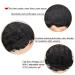 Bybrana Short Finger Wavy Curly Black Nuna Wig for Women - Natural Retro African Mommy Wig (1B Black) - Buy Online on GoSupps.com
