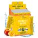 Key Nutrients Electrolytes Sachets - Multivitamin & Minerals Electrolytes Powder 40 Servings of Tropical Peach Mango Hydration Sachets - Supercharged Rehydration Sachets with 16 Vitamins & Minerals Peach Mango 40 Servings