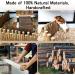 Longzhuo Hamster Wood Fence & Toys - Natural Hiding Place Molar Exercises for Small Animals - 40 cm - Buy Online on GoSupps.com
