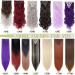 S-noilite 24 Inch Dark Brown Curly Clip In Hair Extensions - 8pcs Full Head Set | 60 Color Options | Sexy Lady Fashion Choice - Buy Online on GoSupps.com