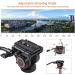 Cayer H6 Video Fluid Head Tripod with 60mm Flat Base & Pan Bar Handle - Max 13.2LB Load Capacity - Buy Online on GoSupps.com