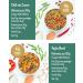 LiveFresh Vegan Bowls 21x400g - Low Carb High Protein | Quick 100% Vegan Meals for Every Day - Buy Online on GoSupps.com