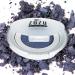 Zuzu Luxe Mineral Eyeshadow (Ice Princess - Cadet Blue/Cool Shimmer)  Richly pigmented  velvety smooth formula. Natural  Paraben Free  Vegan  Gluten-free  Cruelty-free  Non GMO  0.07 oz.