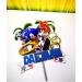Sonic themed cake topper - Buy Online on GoSupps.com