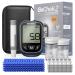 Vivachek Diabete Test Kit Blood Sugar Tester with Ketone and Hypo Warning NHS Approved 900 Memory Blood Glucose Monitor with Test Strips x 25 and Lancet x 25 -in mmol/L Ino X (25 strips)